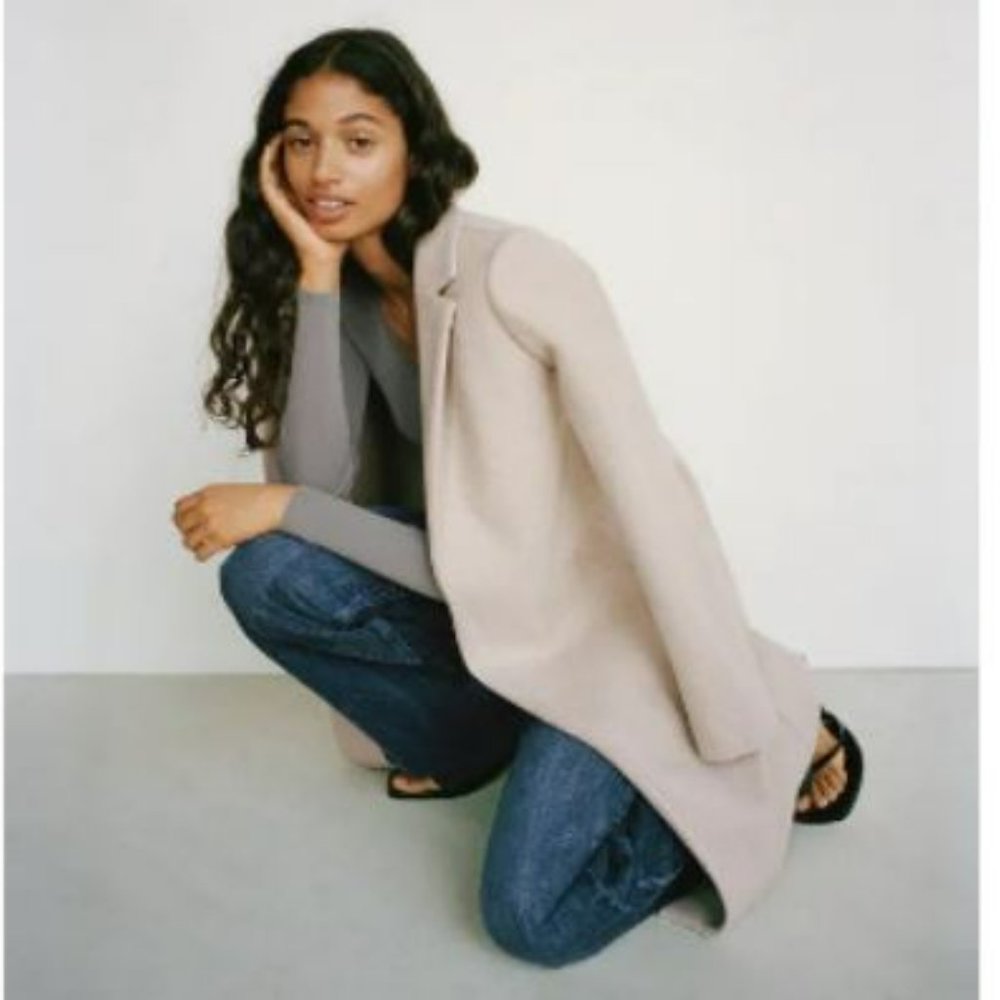 Zara Beige Long Coat